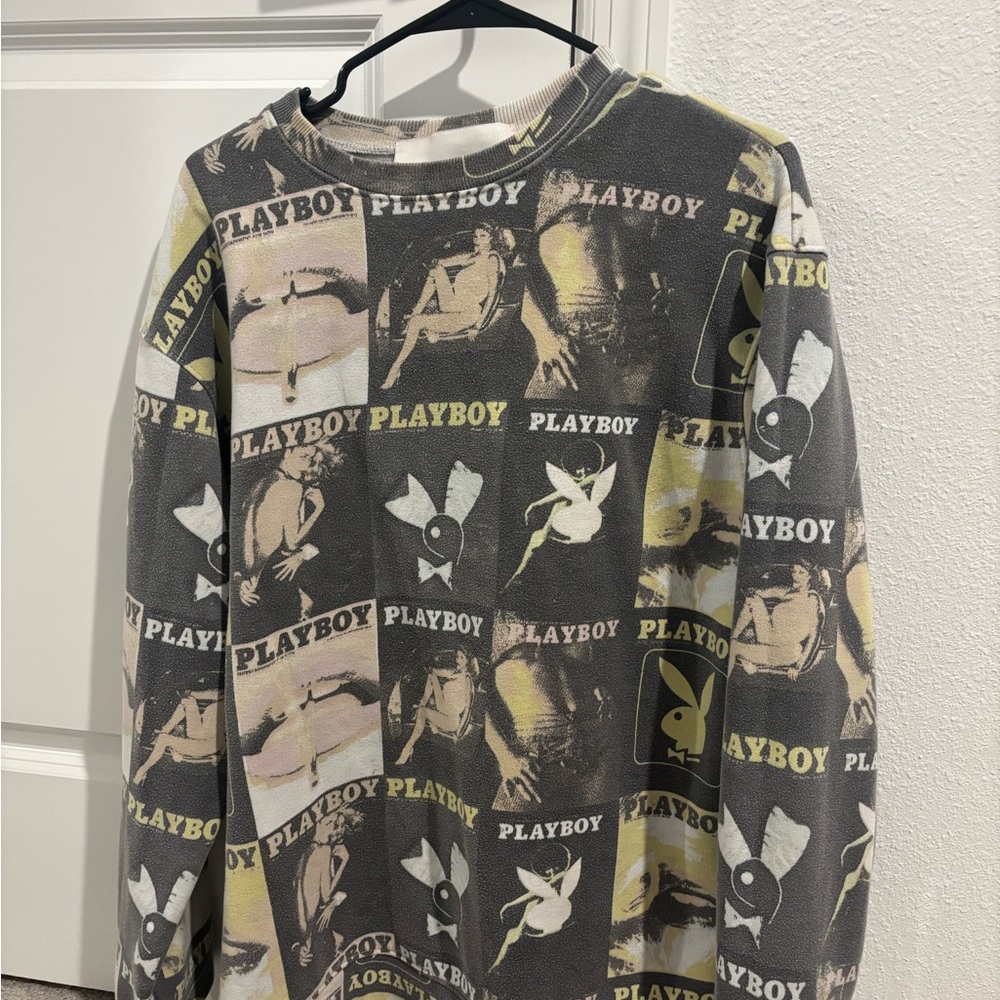 PLAYBOY Multicolor Graphic Sweatshirt